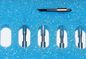 Carbidebladen 1.5mm 45° Weerspiegelende Diamantrang CB15UA (5/pack) voor de Scherpe Plotter van Graphtec
