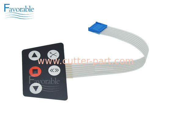 050-002-033 Folie Keybord bij het Snelheidsgaspedaal voor de Autoverspreider XLS50 125 van Gerber